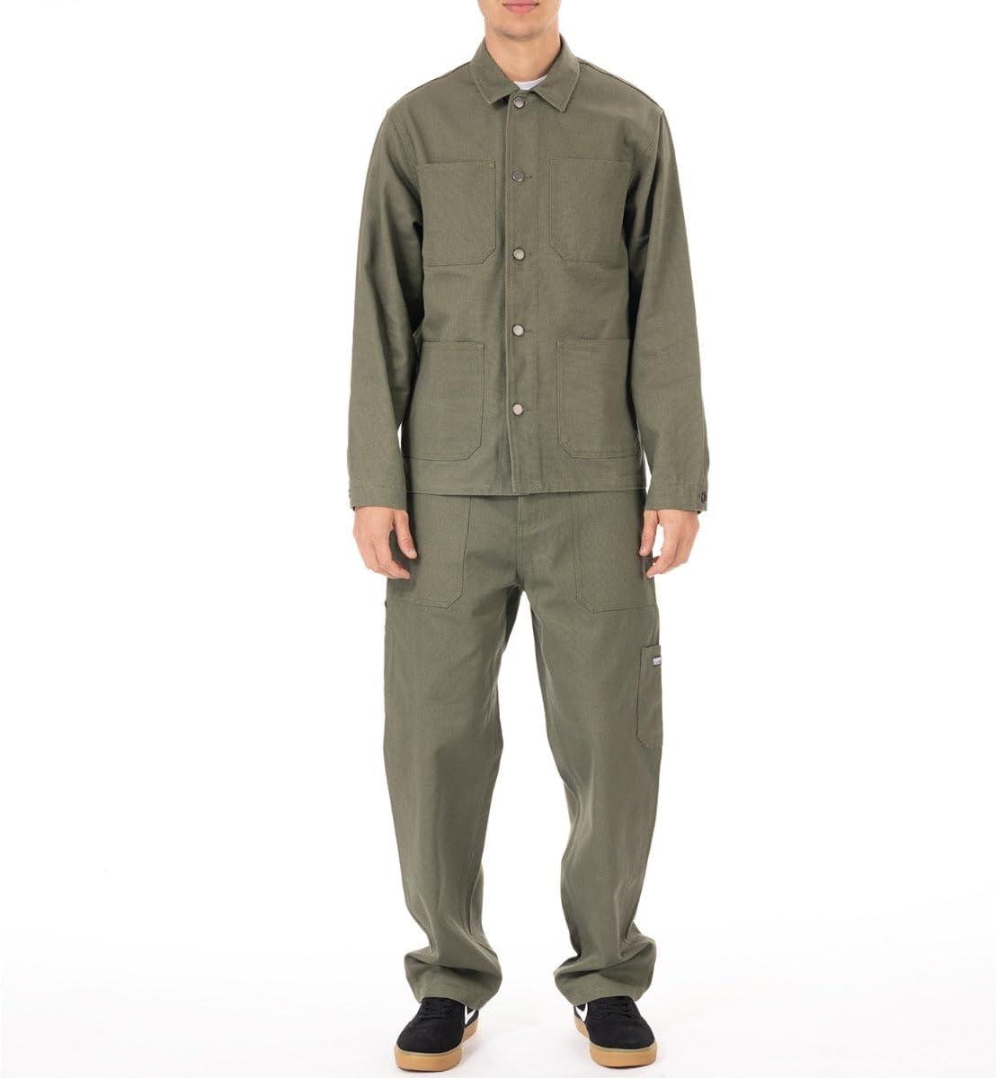 imagePro Club Mens Heavyweight Unlined Chore JacketOlive