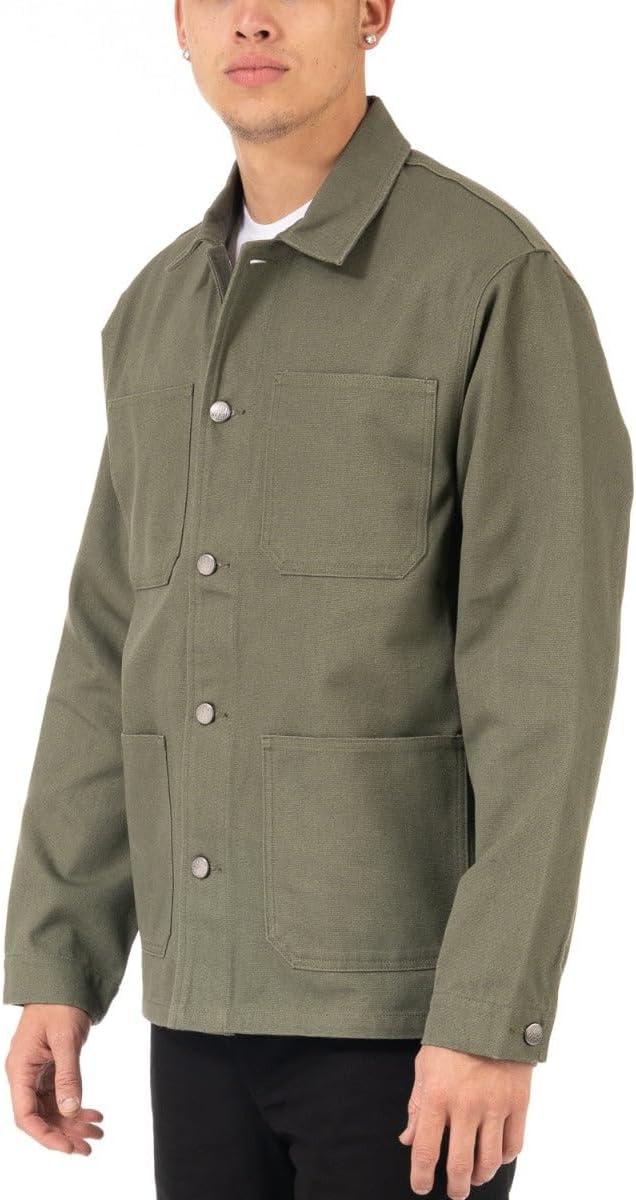 imagePro Club Mens Heavyweight Unlined Chore JacketOlive