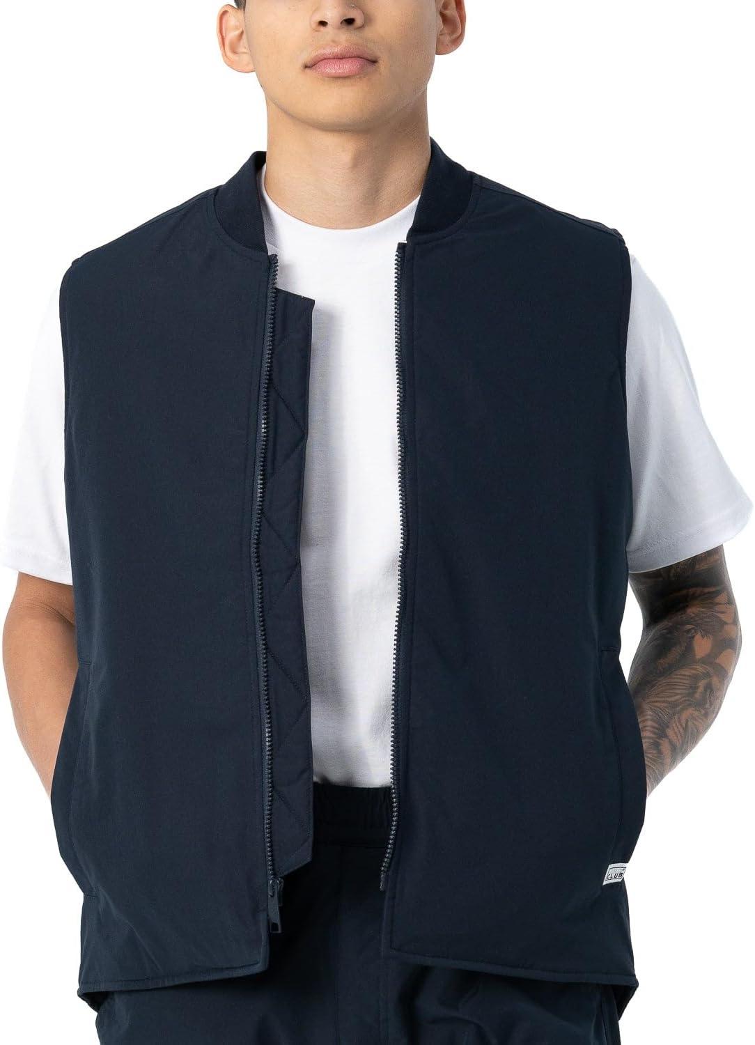 imagePro Club Mens Heavyweight Work VestNavy