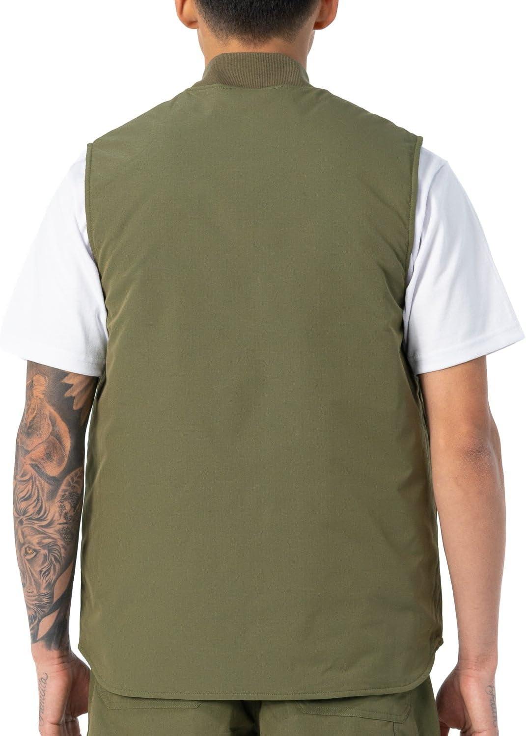 imagePro Club Mens Heavyweight Work VestOlive