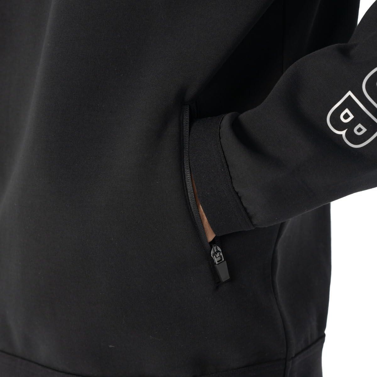 imagePro Club Mens Performance Half Zip JacketBlack