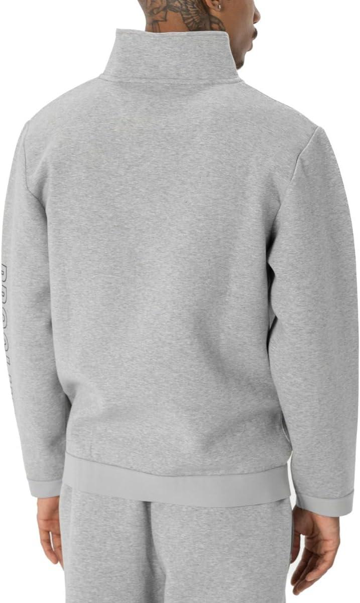 imagePro Club Mens Performance Half Zip JacketHeather Gray