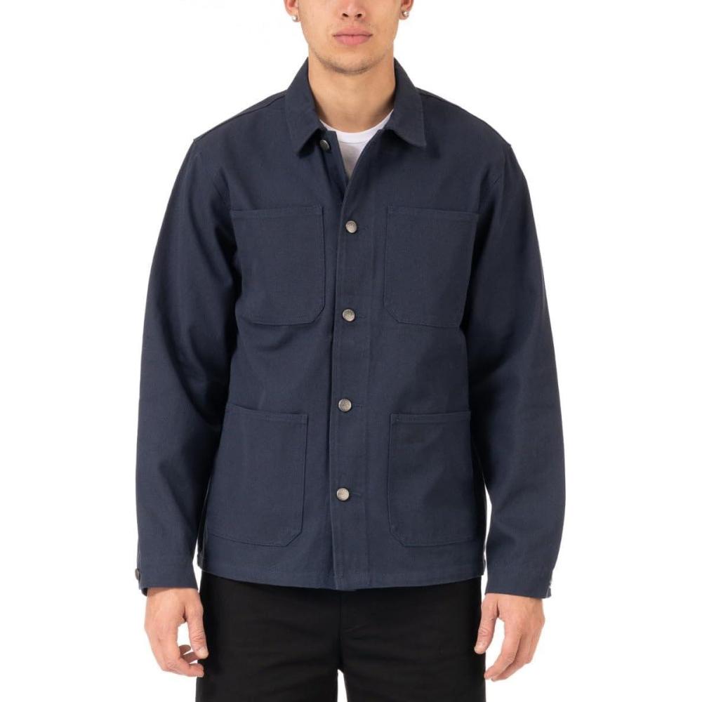 imagePro Club Mens Heavyweight Unlined Chore JacketNavy