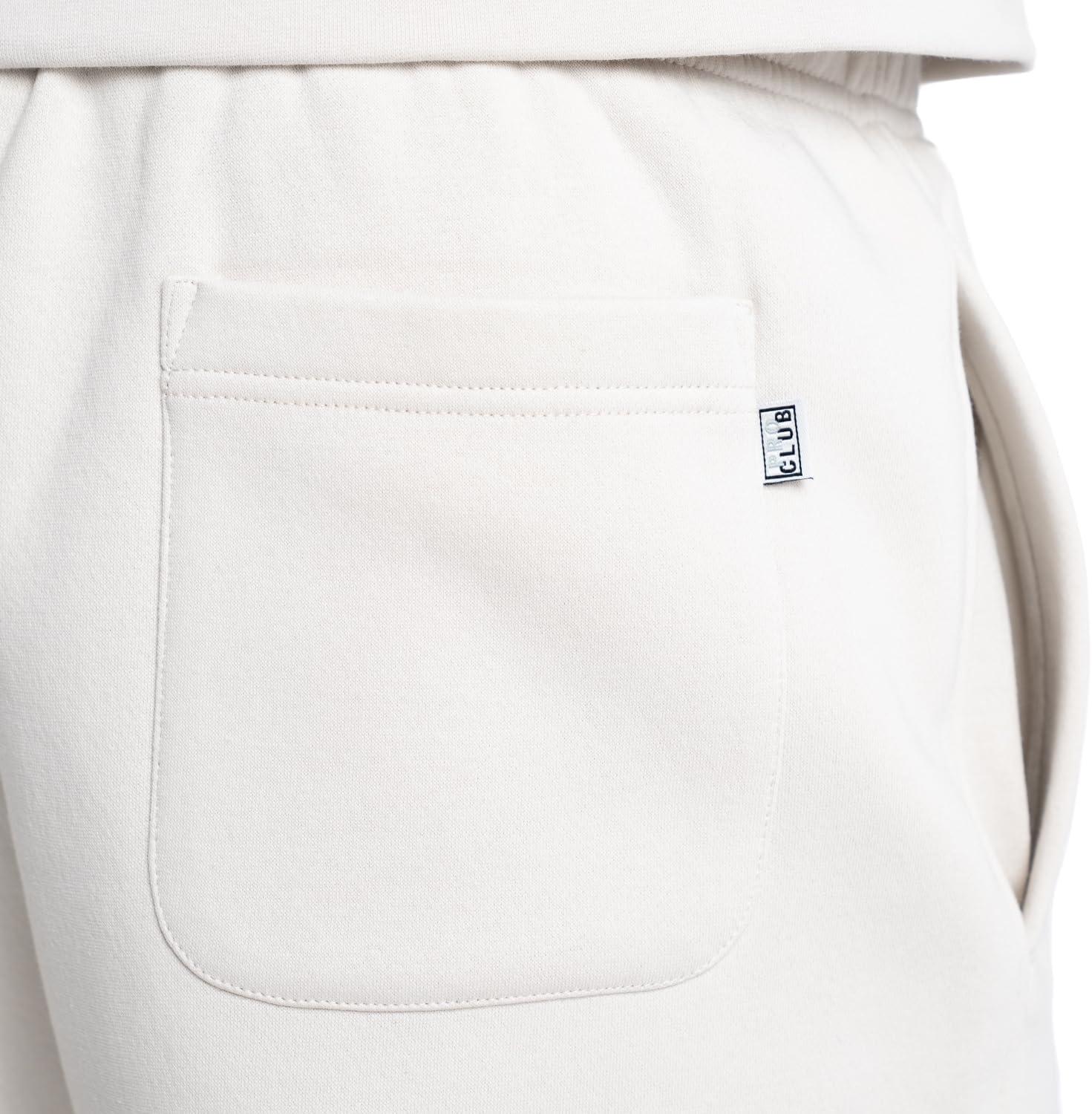imagePro Club Mens Heavyweight Basic Sweat ShortMoonbeam