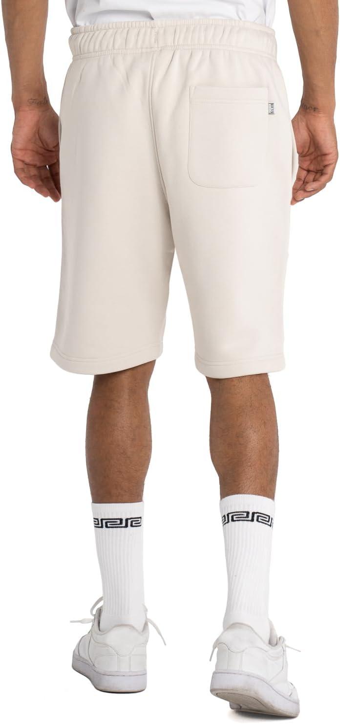 imagePro Club Mens Heavyweight Basic Sweat ShortMoonbeam