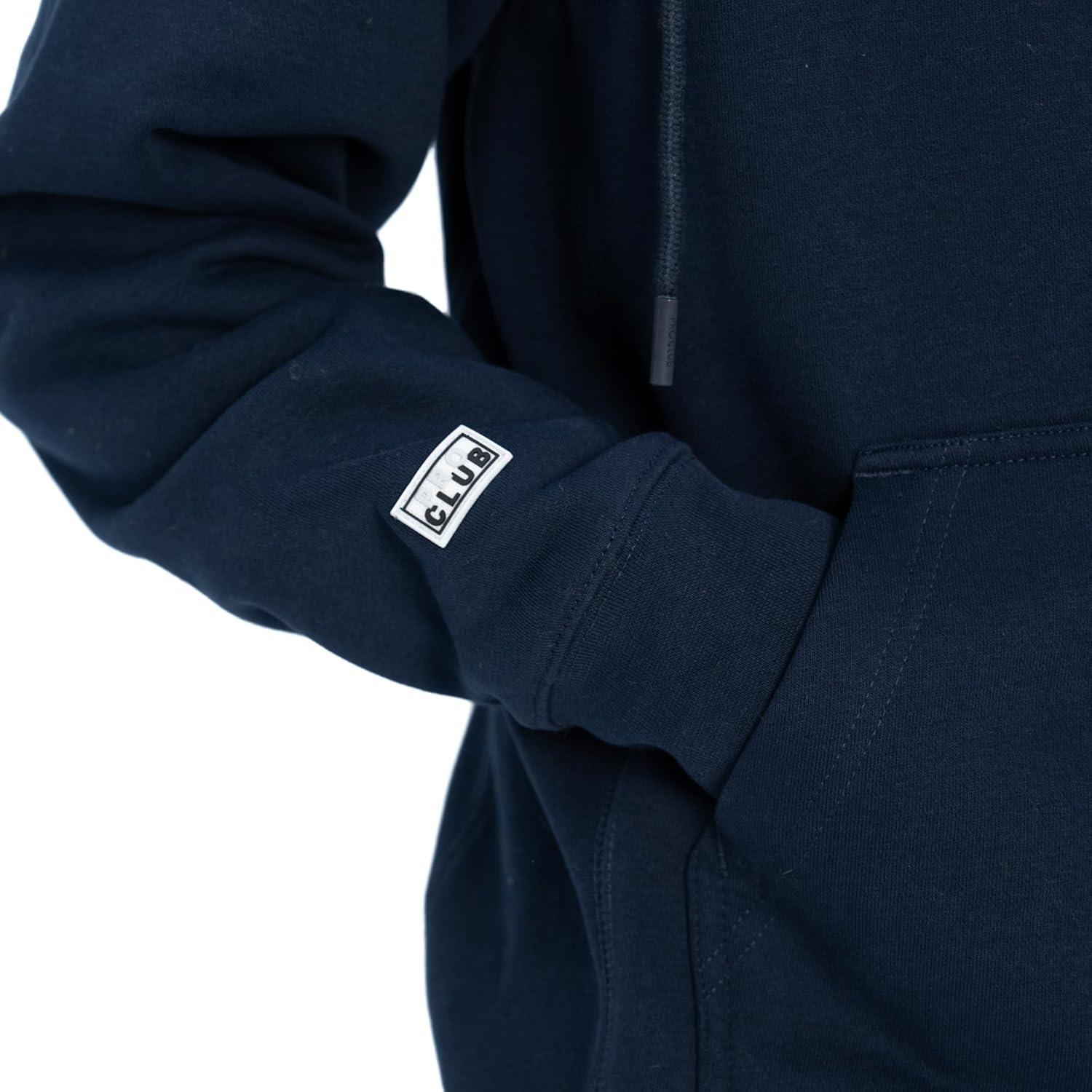 imagePro Club Mens Heavyweight Basic ZipUp HoodieNavy
