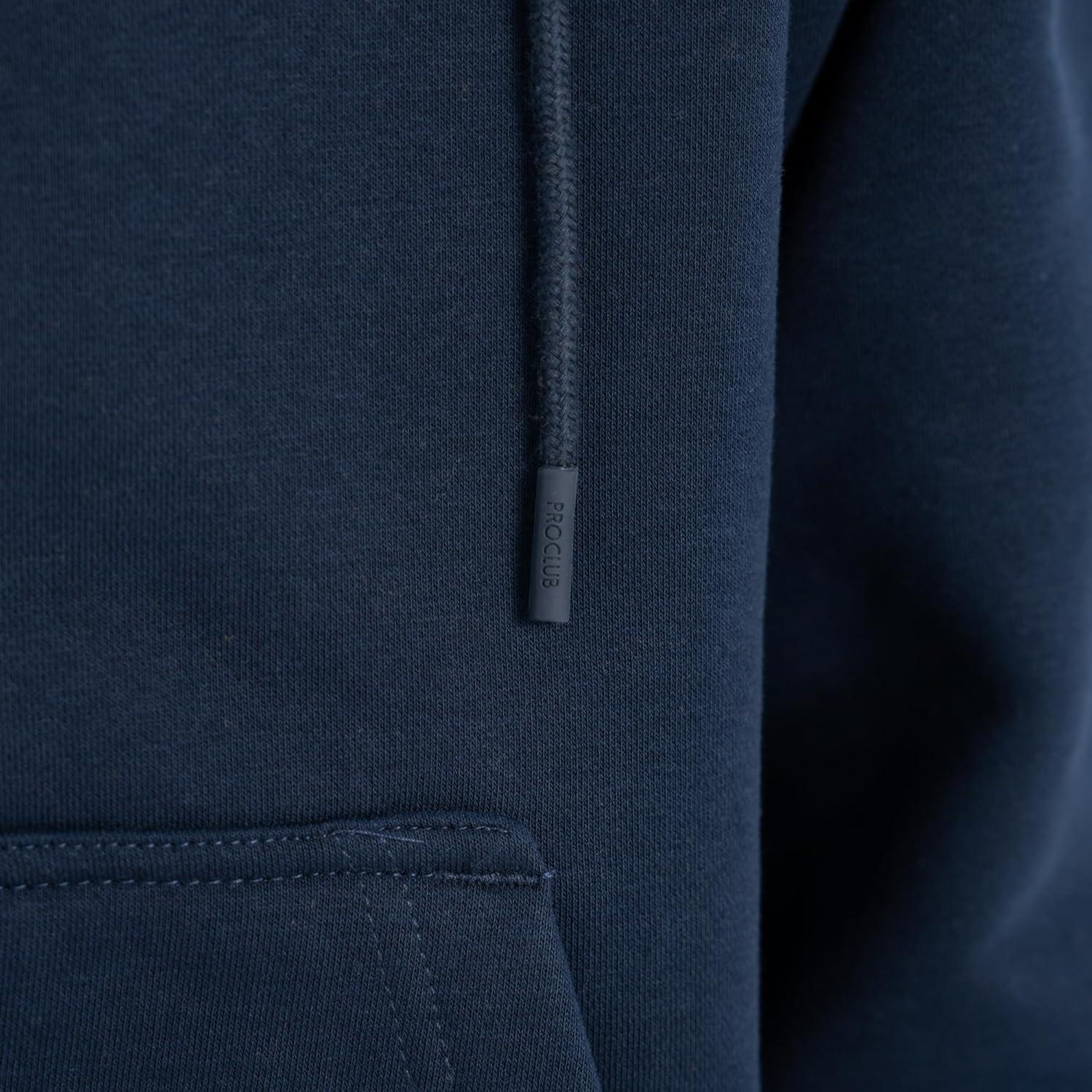 imagePro Club Mens Heavyweight Basic ZipUp HoodieNavy