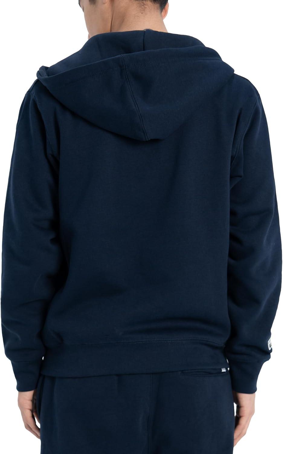 imagePro Club Mens Heavyweight Basic ZipUp HoodieNavy
