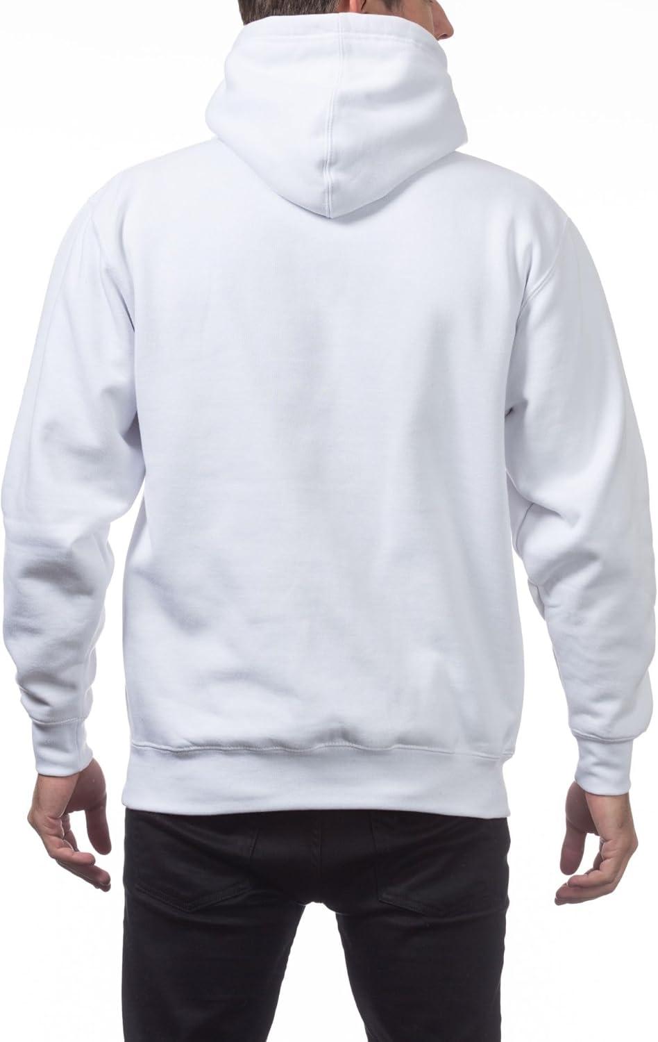 imagePro Club Mens Heavyweight Pullover Hoodie 13ozSnow White