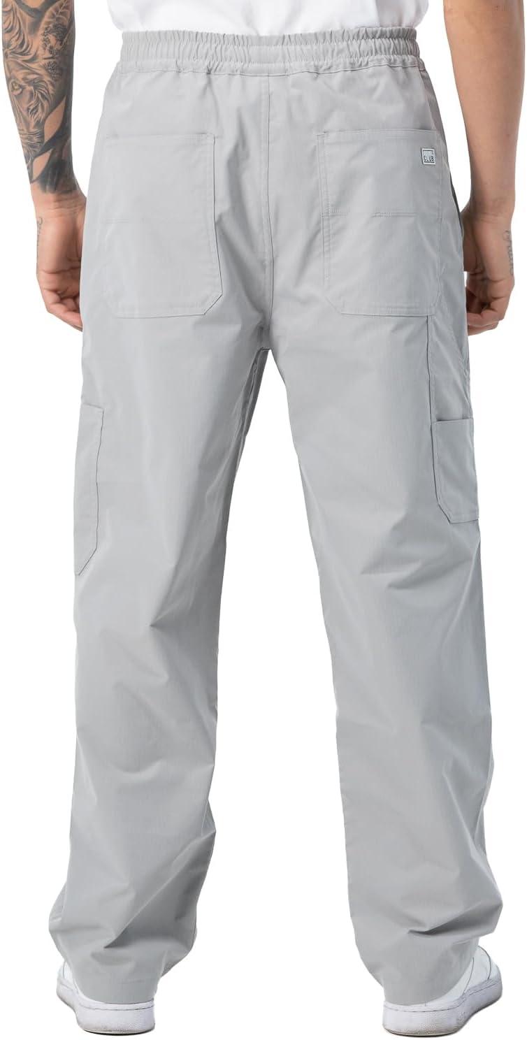 imagePro Club Mens Heavyweight Stretch Ripstop Carpenter PantSilver