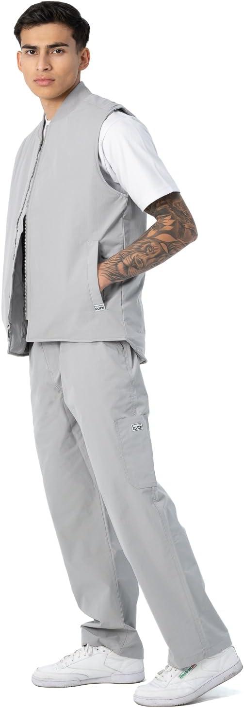imagePro Club Mens Heavyweight Stretch Ripstop Carpenter PantSilver