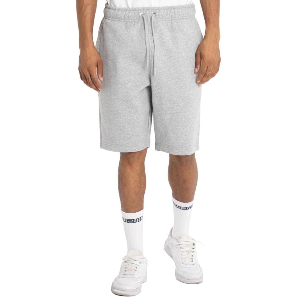 imagePro Club Mens Heavyweight Basic Sweat ShortHeather Gray