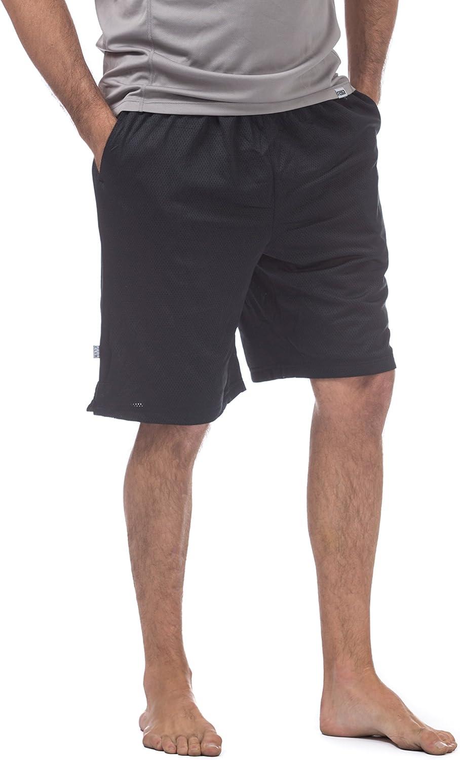 imagePro Club Mens Comfort Mesh Athletic ShortsBlack