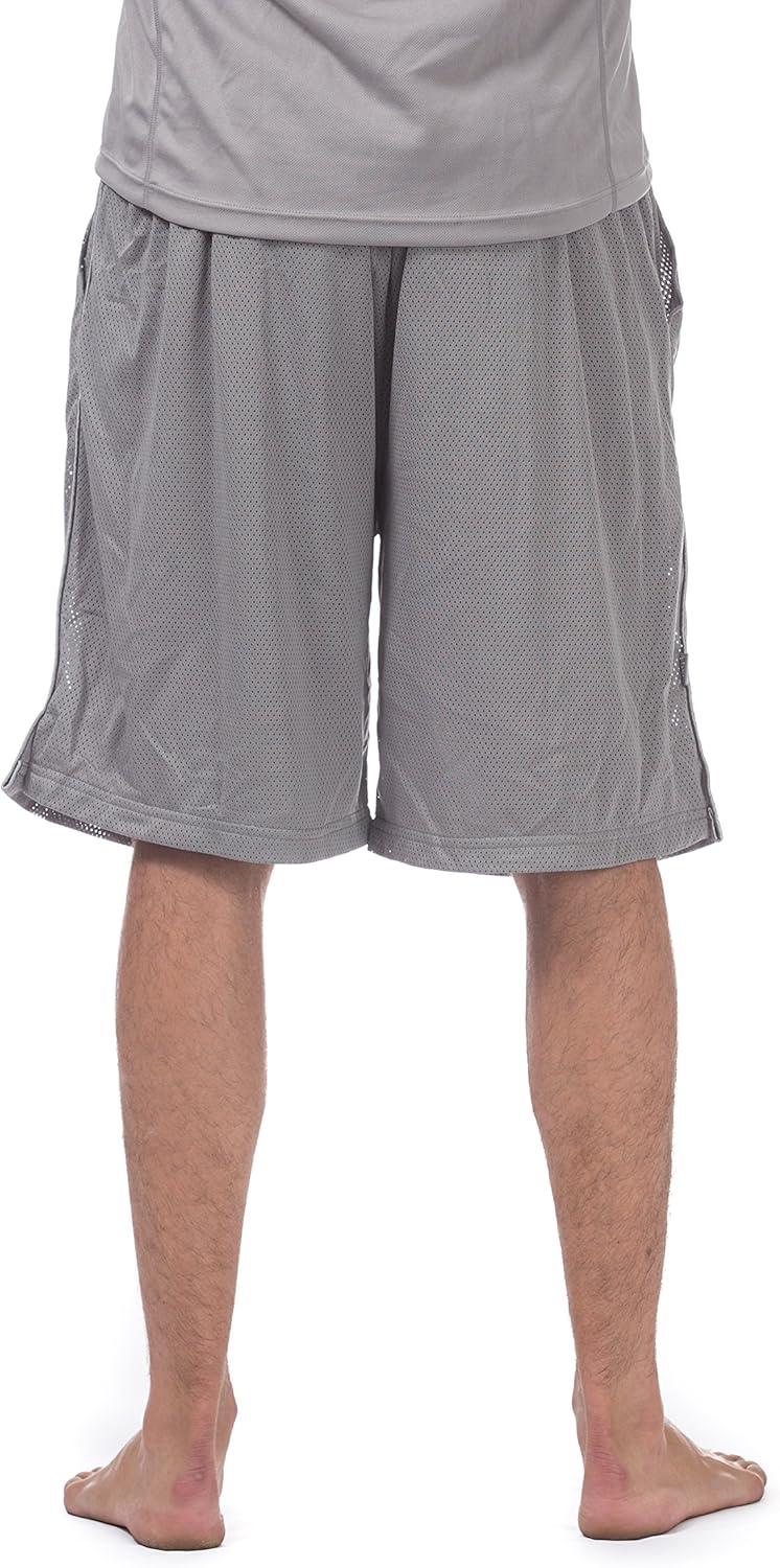 imagePro Club Mens Comfort Mesh Athletic ShortsGray