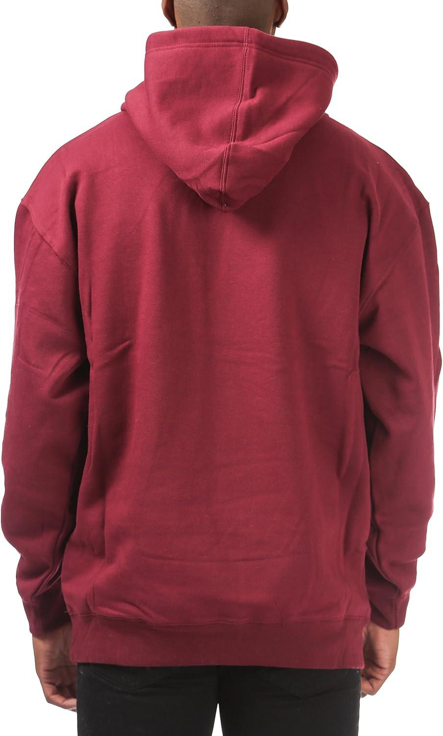 imagePro Club Mens Comfort Pullover Hoodie 9ozMaroon
