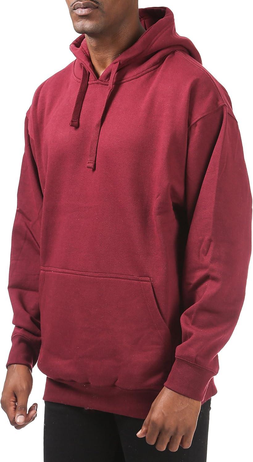 imagePro Club Mens Comfort Pullover Hoodie 9ozMaroon