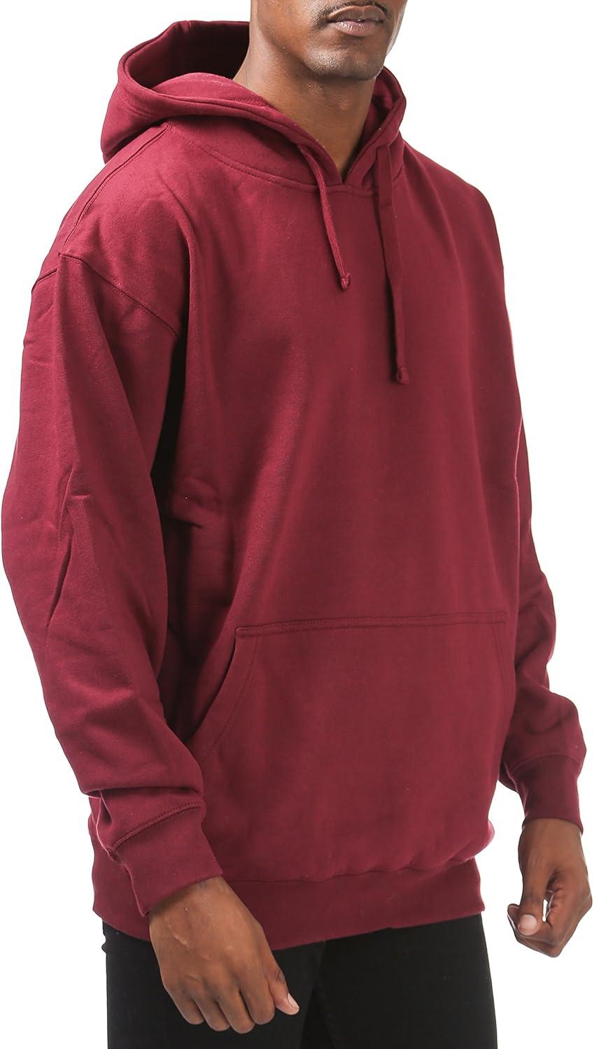 imagePro Club Mens Comfort Pullover Hoodie 9ozMaroon