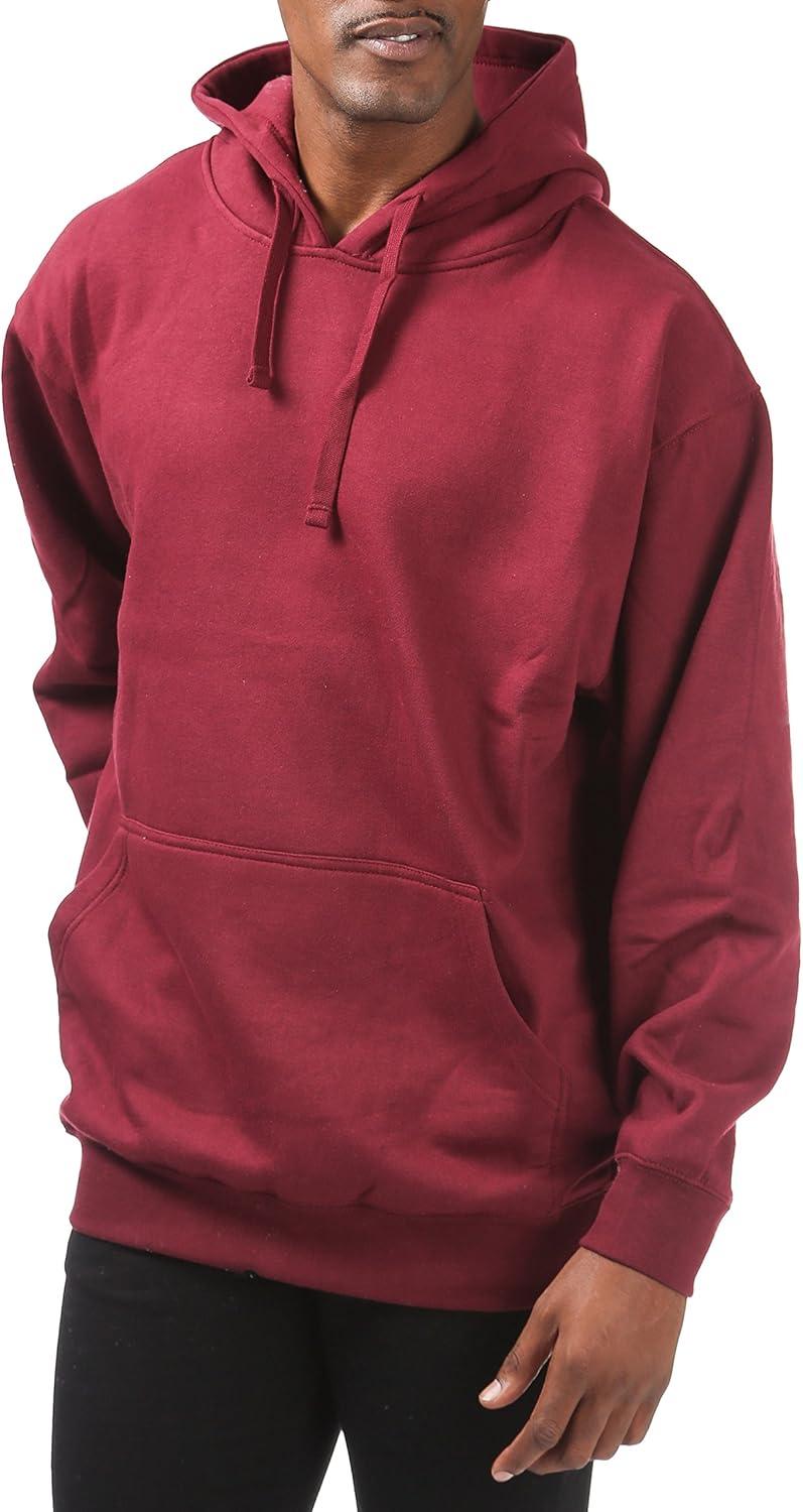 imagePro Club Mens Comfort Pullover Hoodie 9ozMaroon