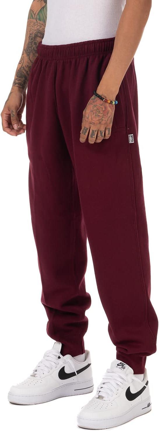 imagePro Club Mens Jogger Fleece Long PantsMaroon