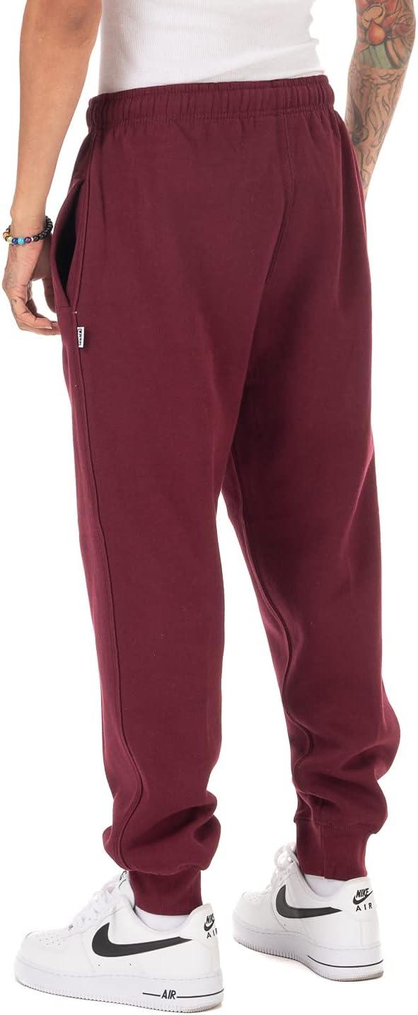 imagePro Club Mens Jogger Fleece Long PantsMaroon
