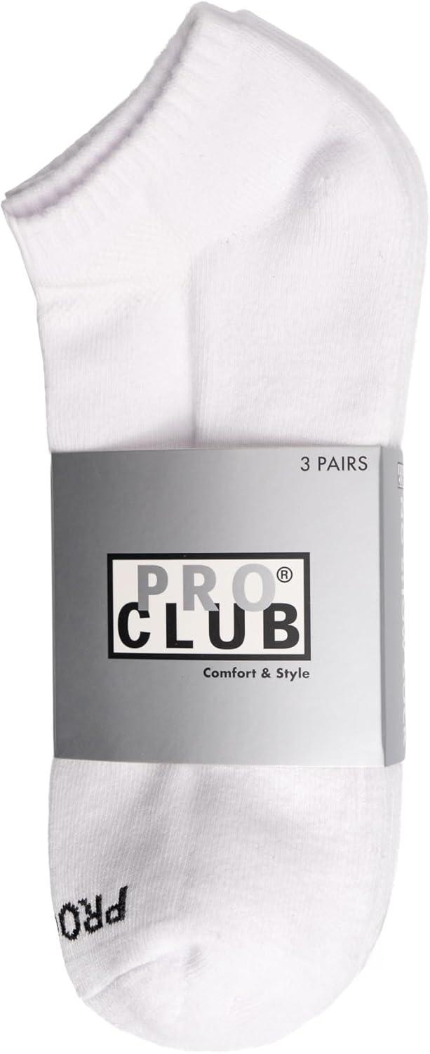 imagePro Club No Show Sock 3 PackWhite