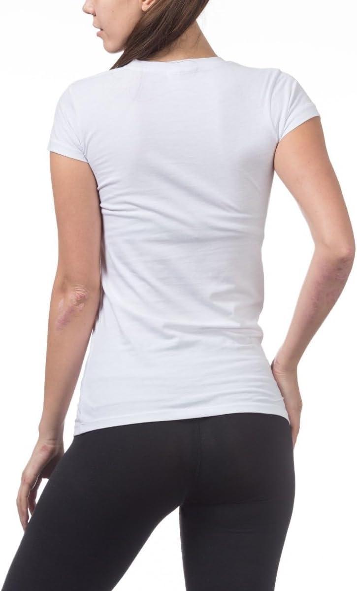 imagePro Club Womens Short Sleeve Crew Neck TeeWhite