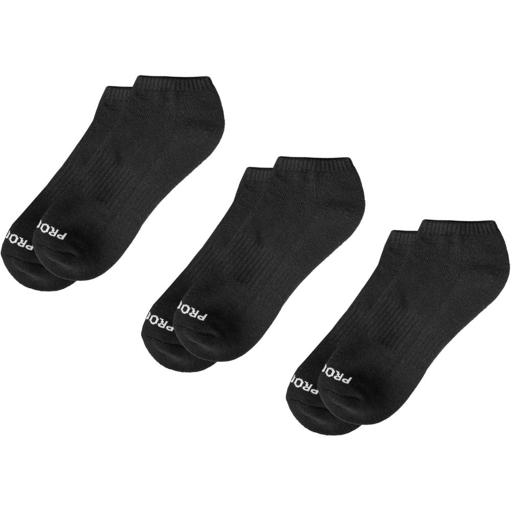 imagePro Club No Show Sock 3 PackBlack