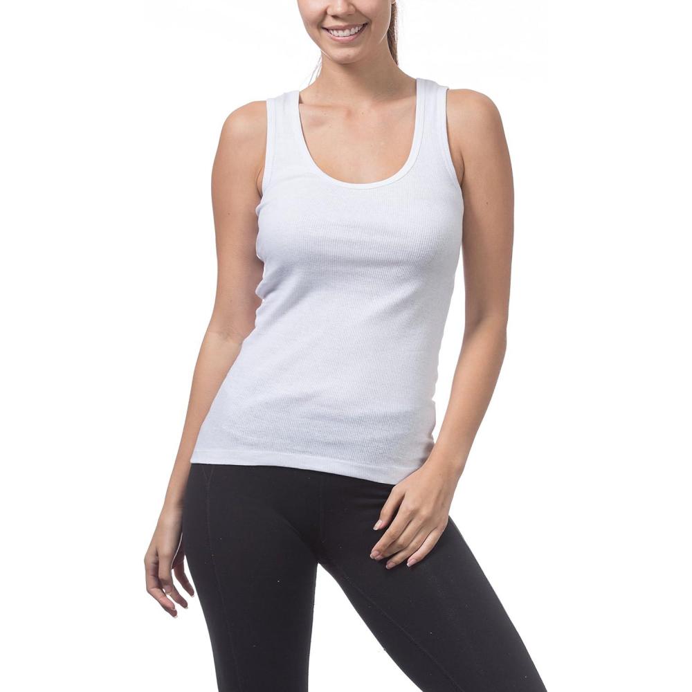 imagePro Club Womens Athletic Shirts 2 PackWhite