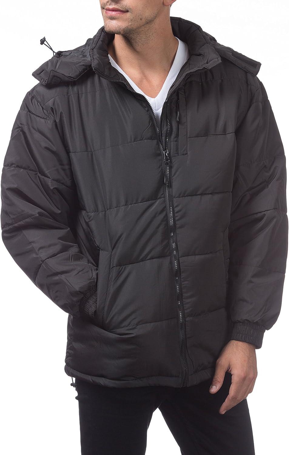 imagePro Club Mens Bubble Down JacketBlack