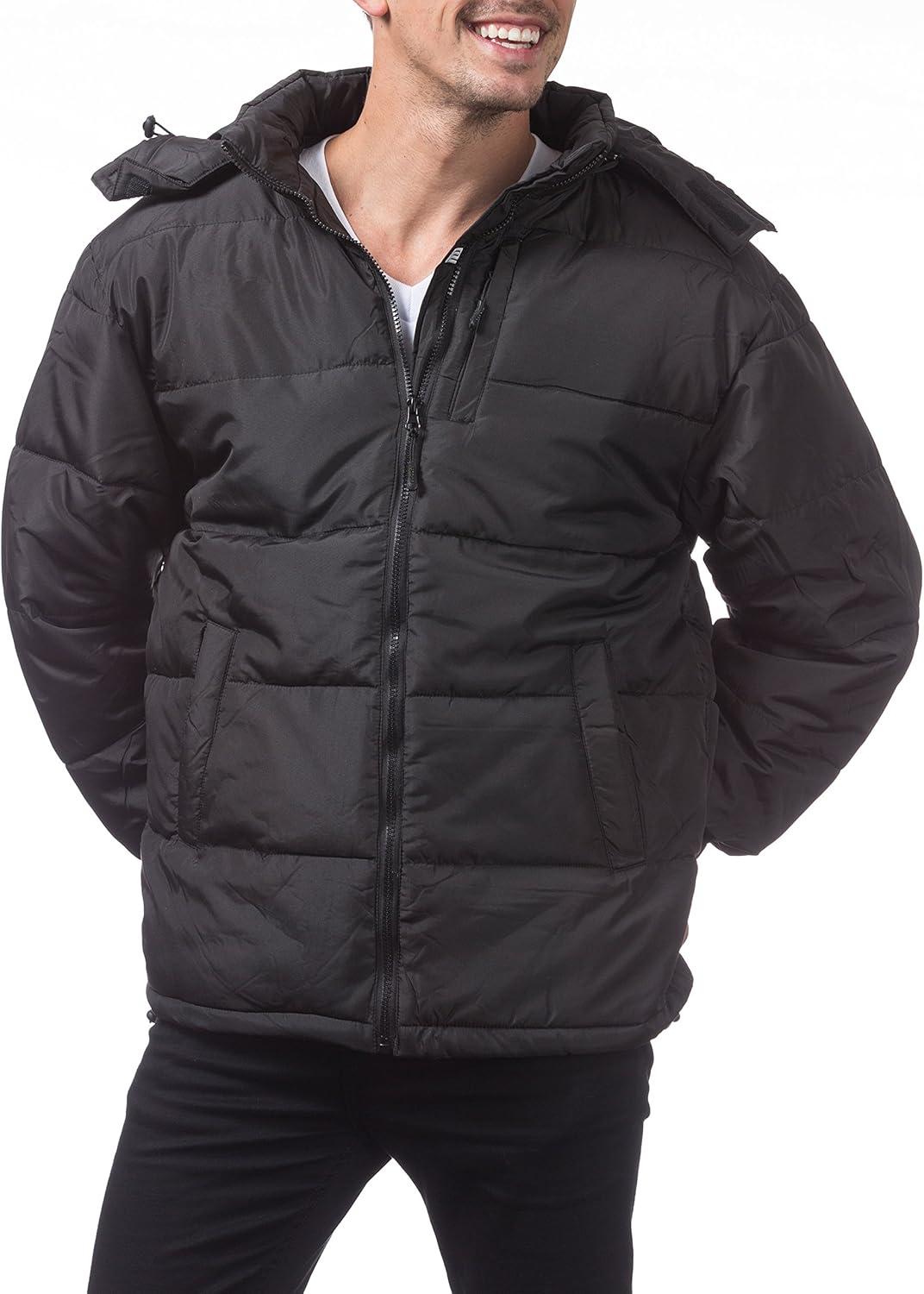 imagePro Club Mens Bubble Down JacketBlack