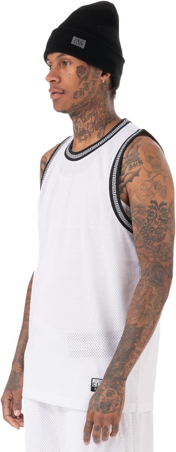 imagePro Club Mens Heavyweight PC Link Basketball JerseyWhite
