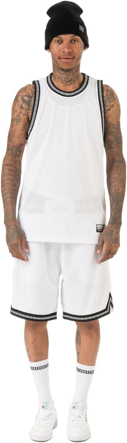 imagePro Club Mens Heavyweight PC Link Basketball JerseyWhite