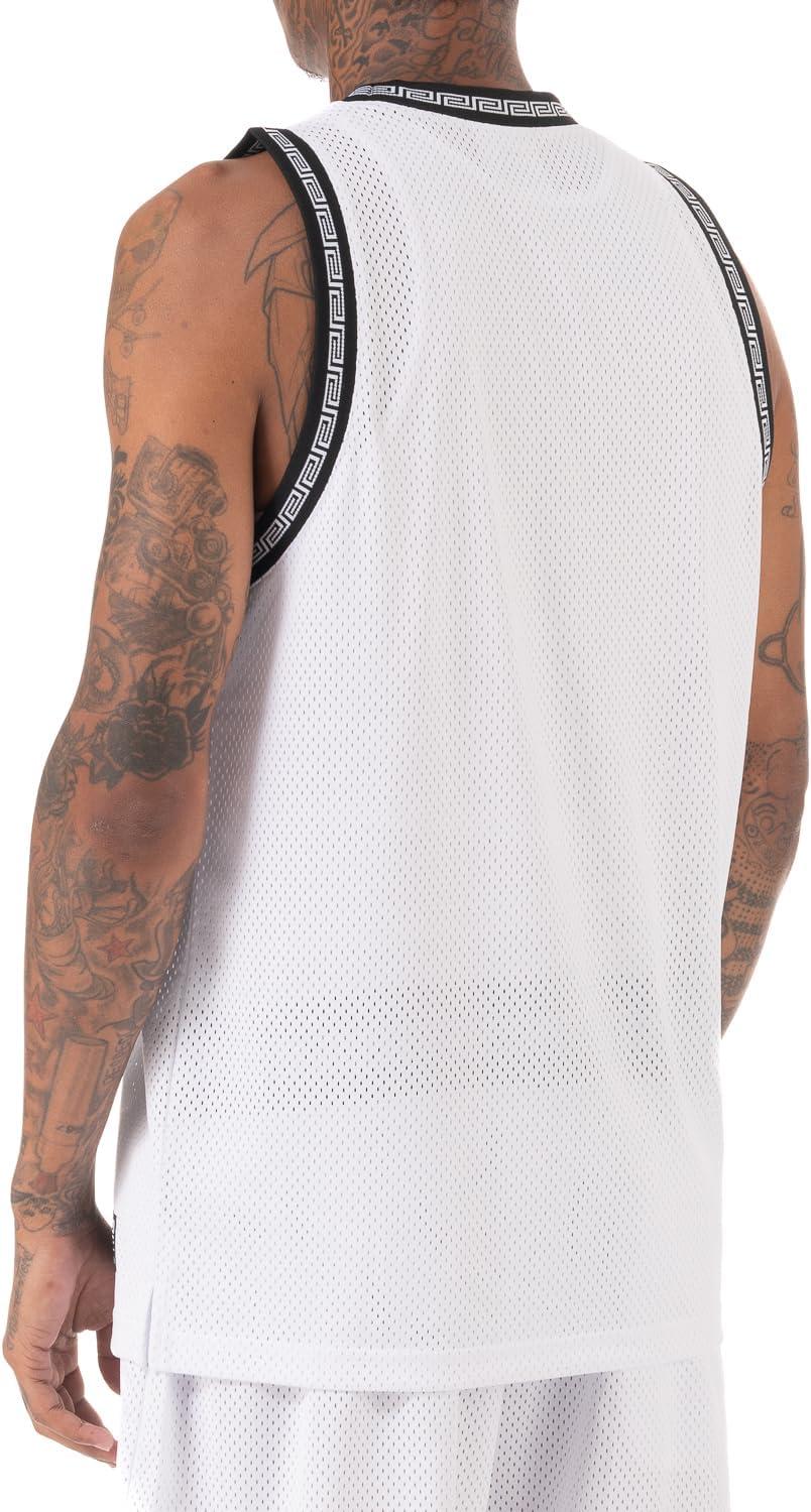 imagePro Club Mens Heavyweight PC Link Basketball JerseyWhite