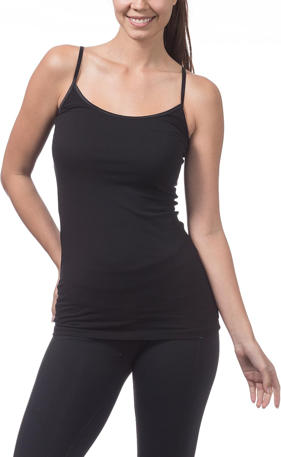 image:imagePro Club Womens Spaghetti Tank TopBlack