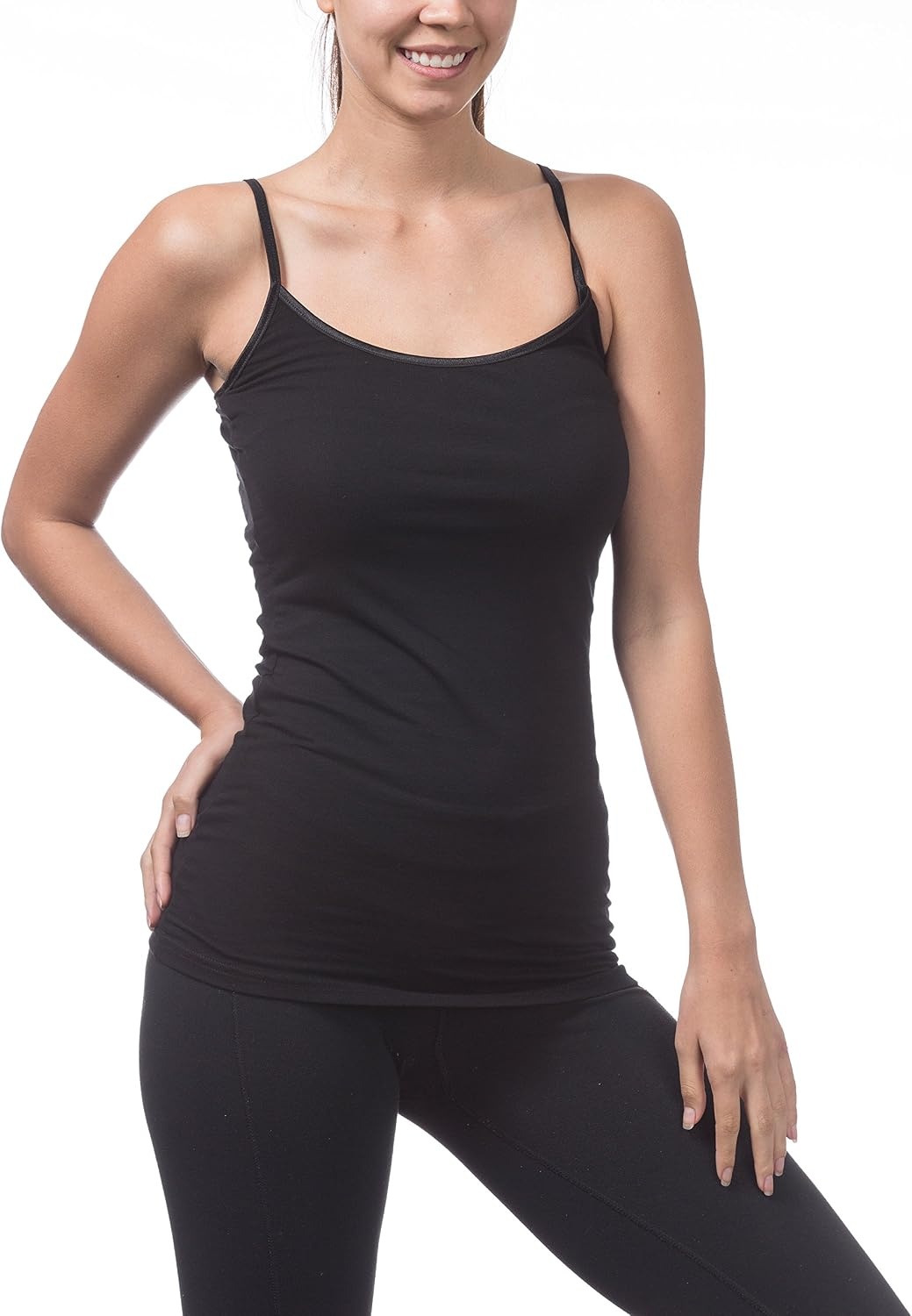 image:imagePro Club Womens Spaghetti Tank TopBlack