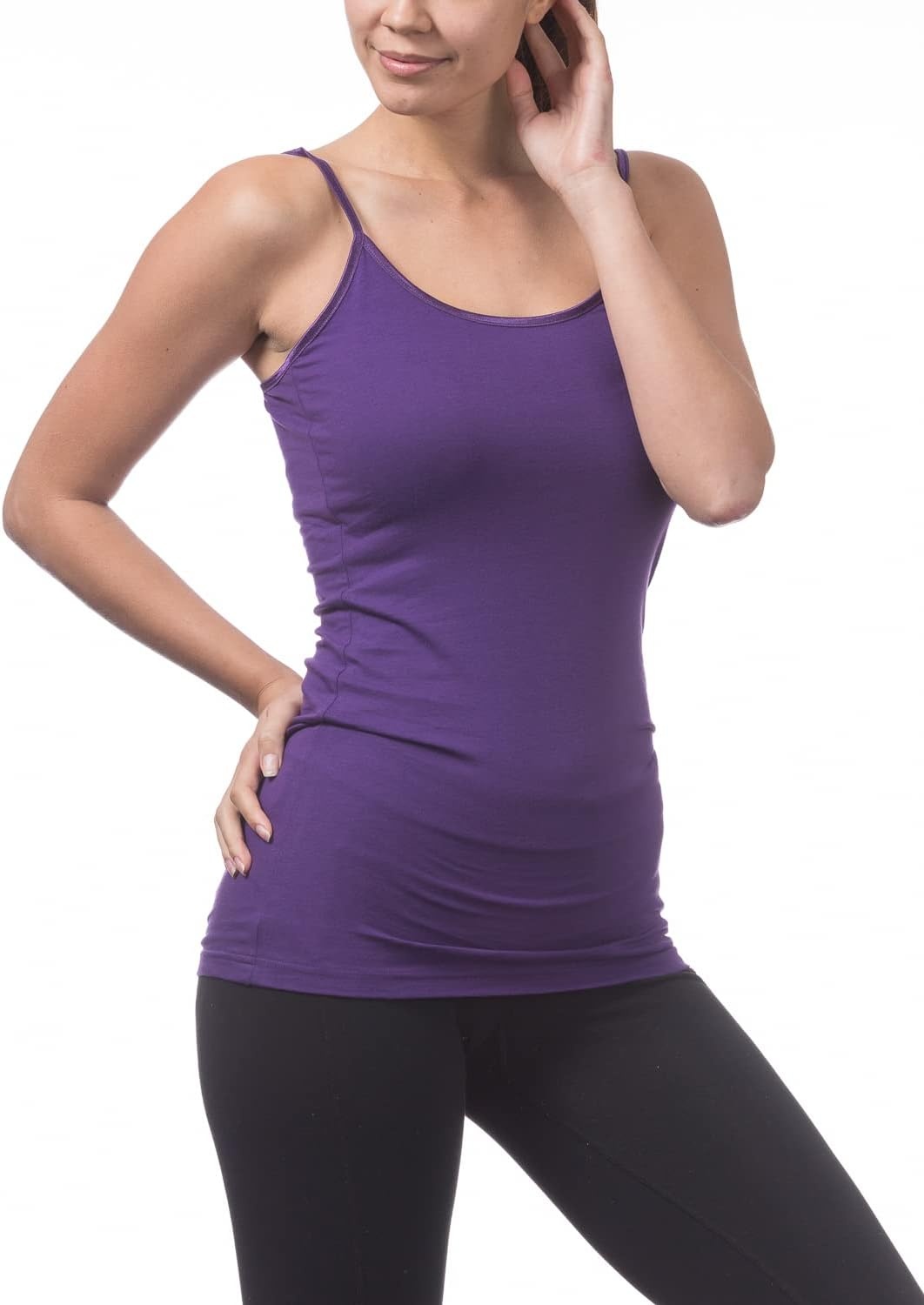 image:imagePro Club Womens Spaghetti Tank TopPurple