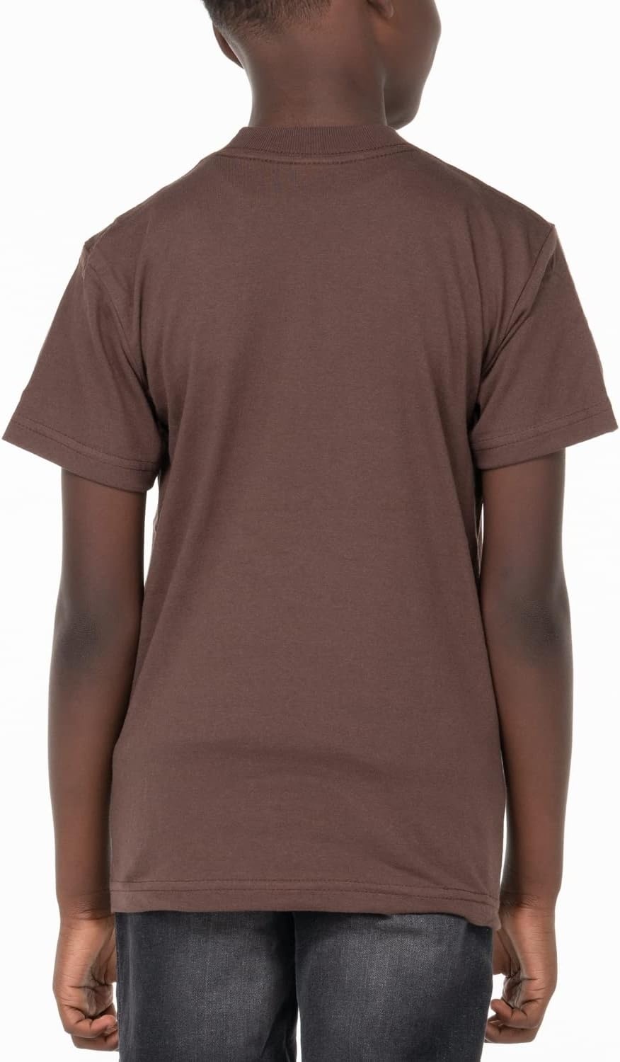 image:imagePro Club Youth Short Sleeve Crew Neck TShirtBrown