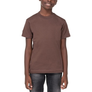 Pro Club Youth Short Sleeve Crew Neck T-Shirt(Brown)