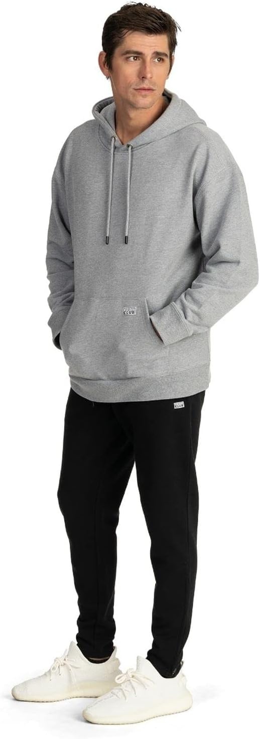 image:imagePro Club Mens Heavyweight French Terry Hooded Pullover SweatshirtHeather Gray