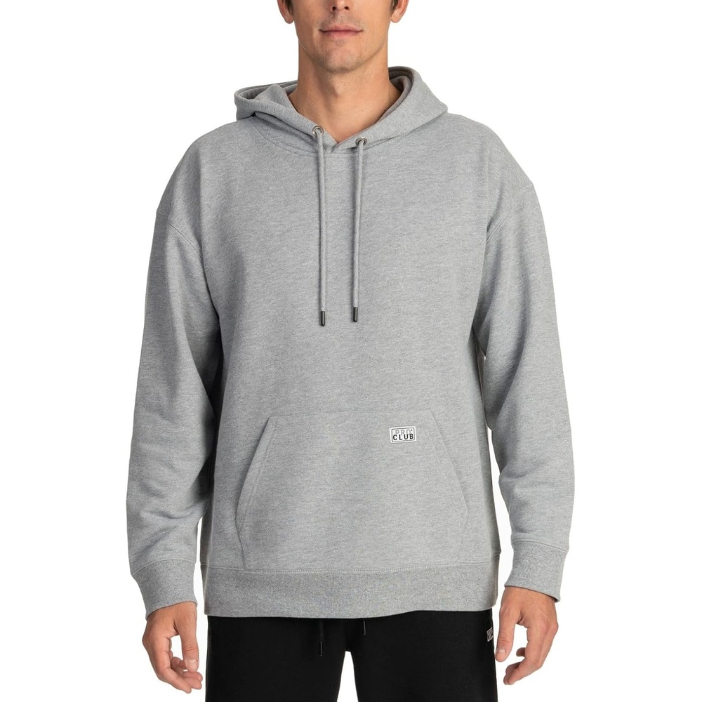image:imagePro Club Mens Heavyweight French Terry Hooded Pullover SweatshirtHeather Gray